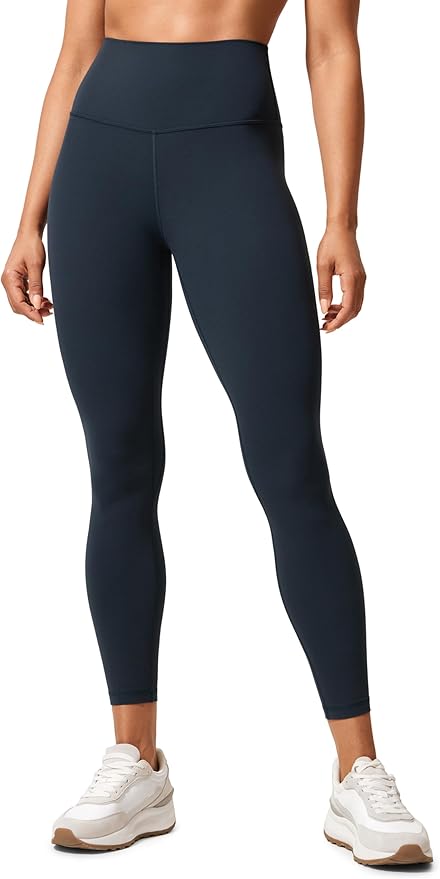 CRZ YOGA Butterlift Workout Leggings 25" - High Waisted Pilates Gym Athletic Womens Yoga Pants Buttery Soft