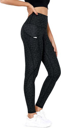 ODODOS Women's High Waisted Yoga Leggings with Pockets, Tummy Control Non See Through Workout Athletic Running Yoga Pants
