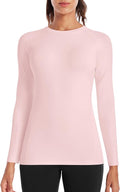 Runhit Women's Long Sleeve Compression Shirt Workout Tops Athletic Base Layer Gym Yoga Running Sports Gear Quick Dry UPF 50+