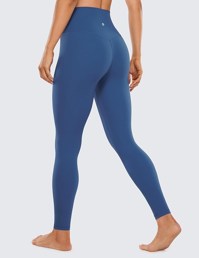 CRZ YOGA Womens Butterluxe High Waisted Yoga Leggings 28" - Double Seamed Buttery Soft Comfy Athletic Gym Workout Pants