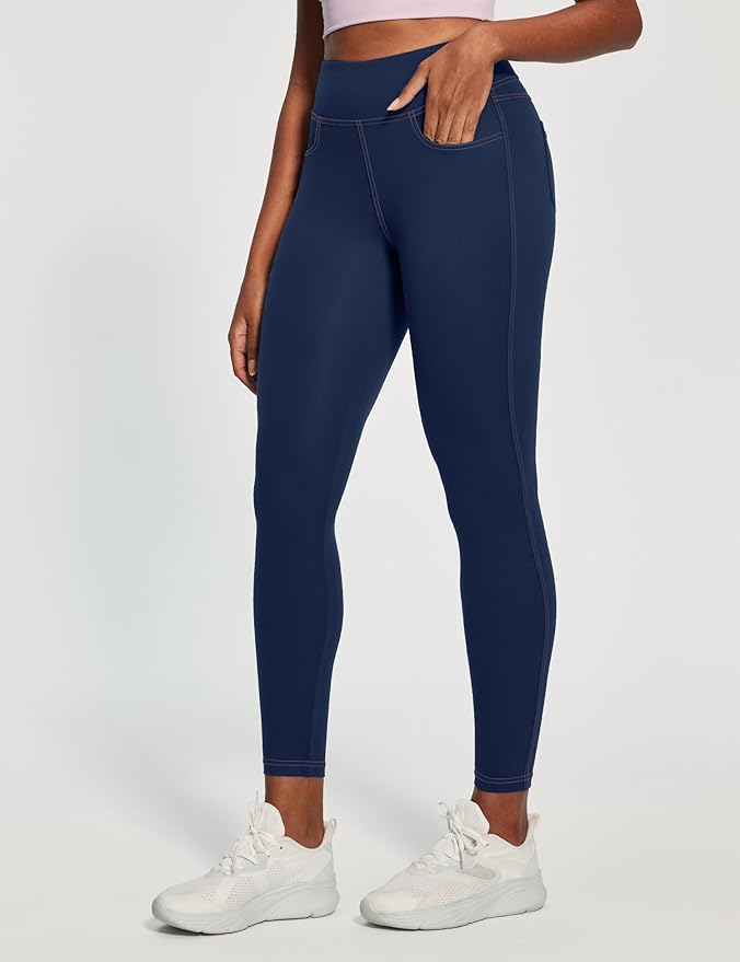 IUGA High Waist Yoga Pants with Pockets, Leggings for Women Tummy Control, Workout Leggings for Women 4 Way Stretch