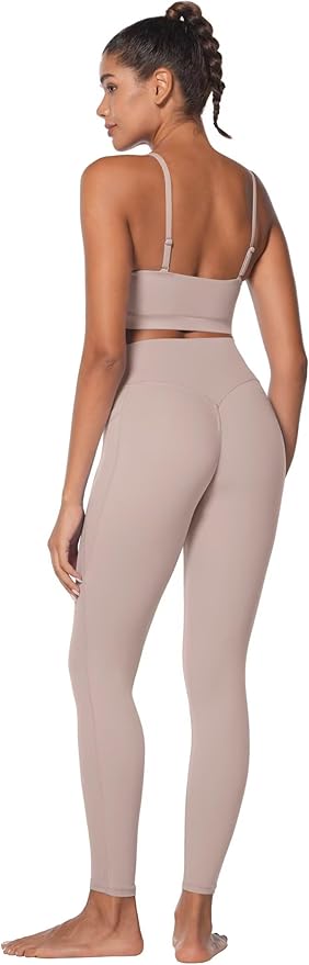 Sunzel Sunzfly Workout Leggings for Women, Tummy Control Compression Workout Gym Yoga Pants, High Waist & No Front Seam Lycra