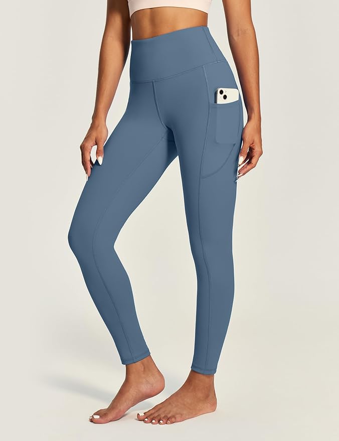 IUGA High Waist Yoga Pants with Pockets, Leggings for Women Tummy Control, Workout Leggings for Women 4 Way Stretch