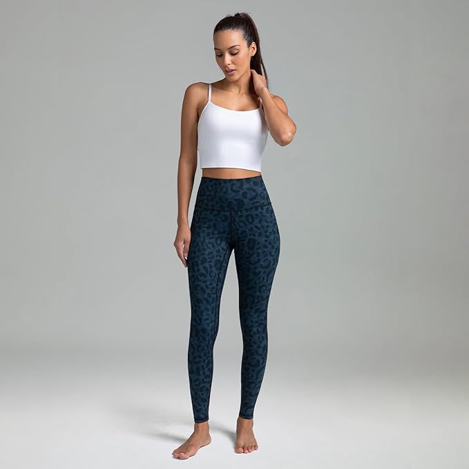 Colorfulkoala Women's High Waisted Tummy Control Workout Leggings Full Length Ultra Soft Yoga Pants 28"