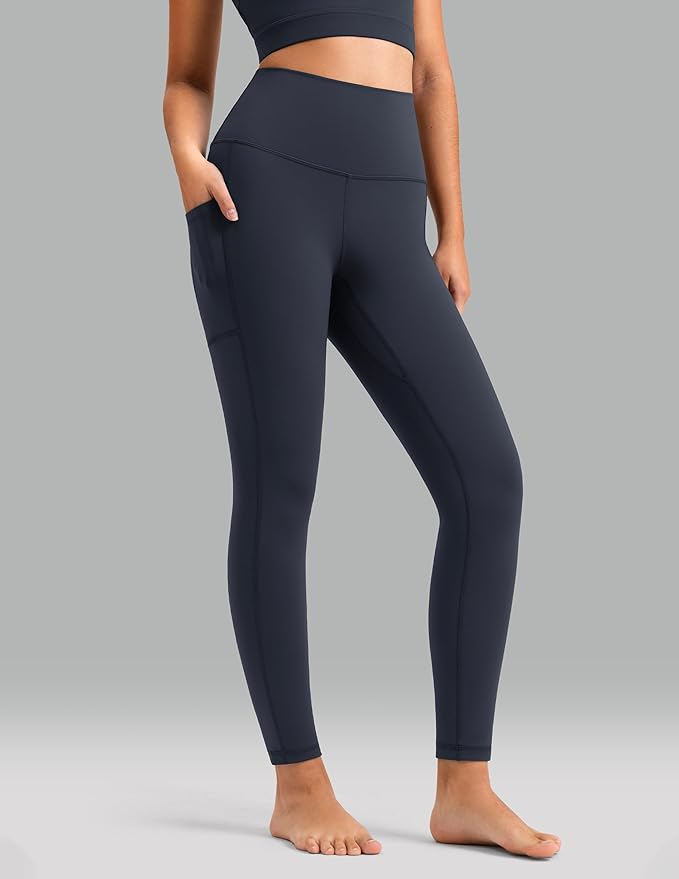 Colorfulkoala Women's High Waisted Yoga Pants 7/8 Length Leggings with Pockets