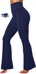 IUGA Flare Leggings for Women Tummy Control Flared Leggings No Front Seam Yoga Pants Women High Waisted Workout Bell Bottoms