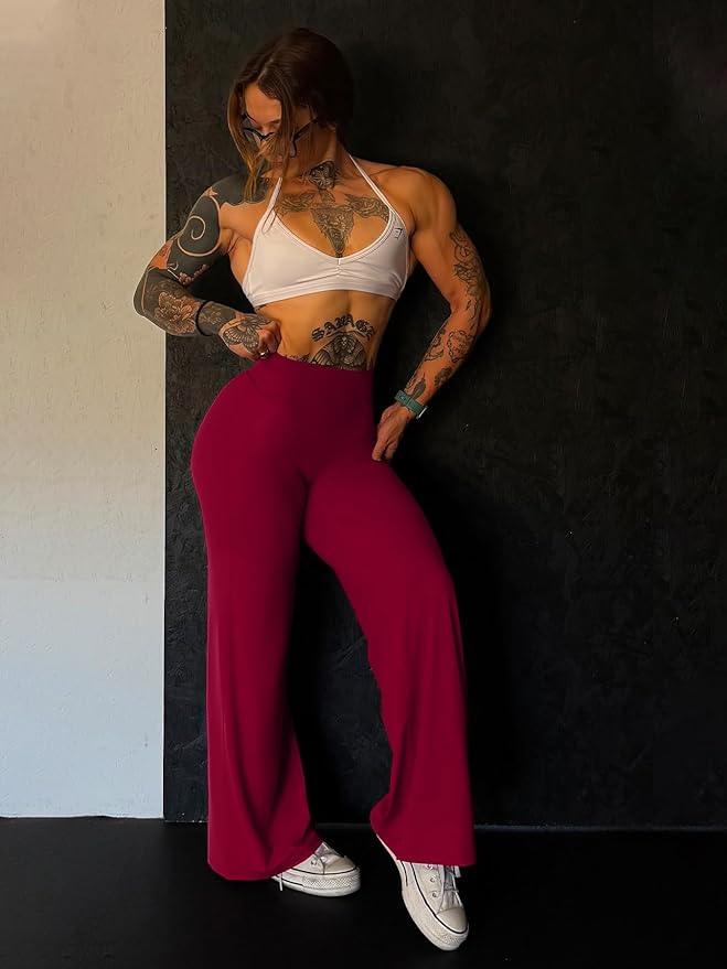 YEOREO Workout Leggings Womens No Front Seam Straight Leggings 29"/ 31.5"/ 33"/ 35" High Waist Buttery Eddiy Gym Yoga Pants