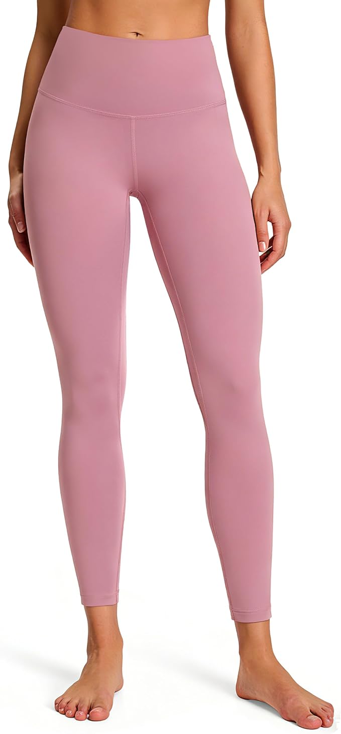 Colorfulkoala Women's High Waisted Tummy Control Workout Leggings 7/8 Length Ultra Soft Yoga Pants 25"