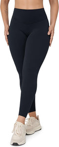UNISSU Hugcurve No Front Seam High Waisted Workout Leggings for Women Buttery Soft Yoga Pants Gym Athletic Tights - 25''