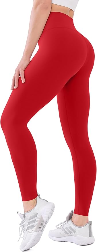 High Waisted Leggings with Pockets for Women Buttery Soft Full Length Capri Workout Yoga Pants