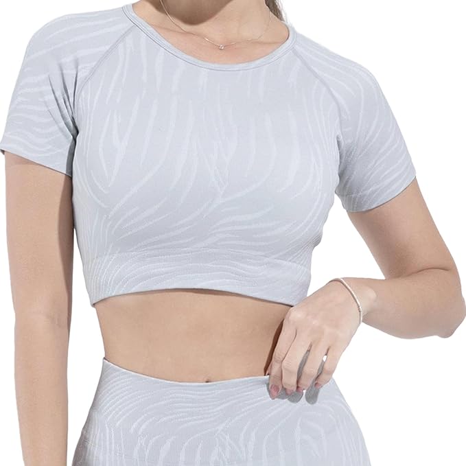 Seamless Yoga Four-Piece Set Supportive Fit and Contouring Comfort for Active Movement