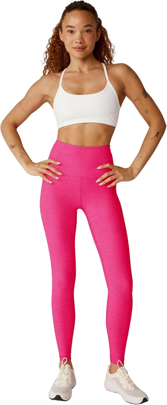 Beyond Yoga Women's Spacedye Caught in The Midi High Waisted Legging