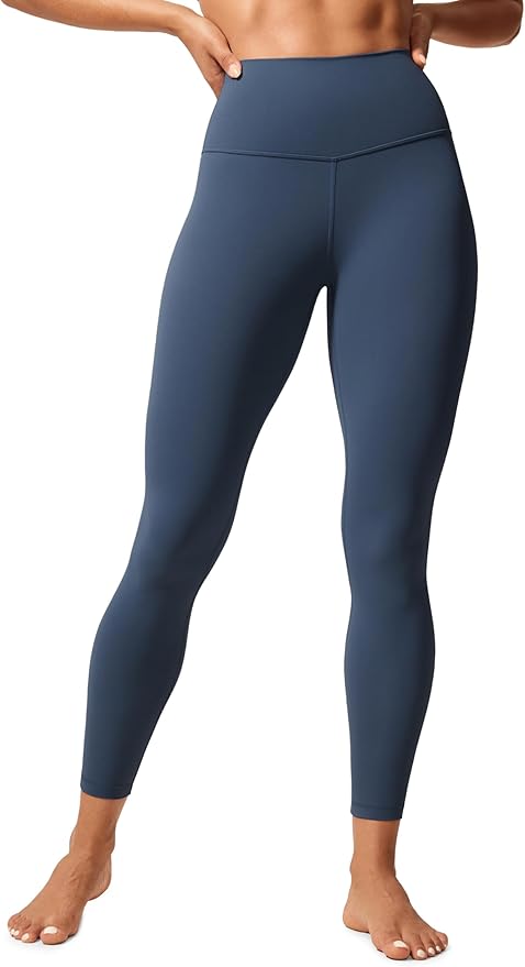 CRZ YOGA Butterlift Workout Leggings 25" - High Waisted Pilates Gym Athletic Womens Yoga Pants Buttery Soft