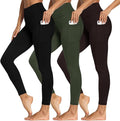 High Waisted Leggings for Women - Soft Athletic Tummy Control Yoga Pants for Cycling Dance Tights