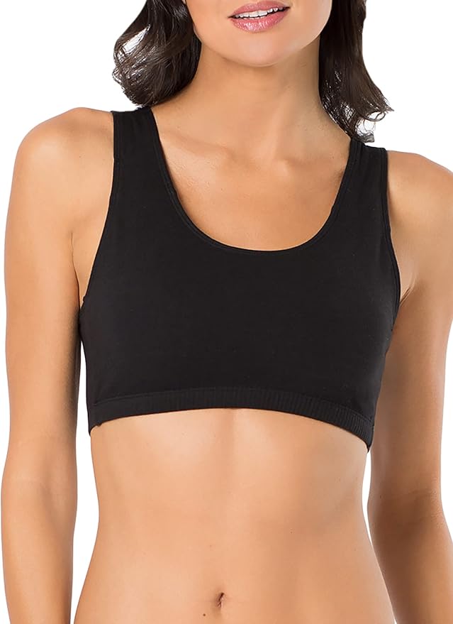 Fruit of the Loom Women's Built Up Tank Style Sports Bra Value Pack