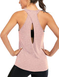 ICTIVE Womens Cross Backless Workout Tops for Women Racerback Tank Tops Open Back Running Muscle Tank Yoga Shirts