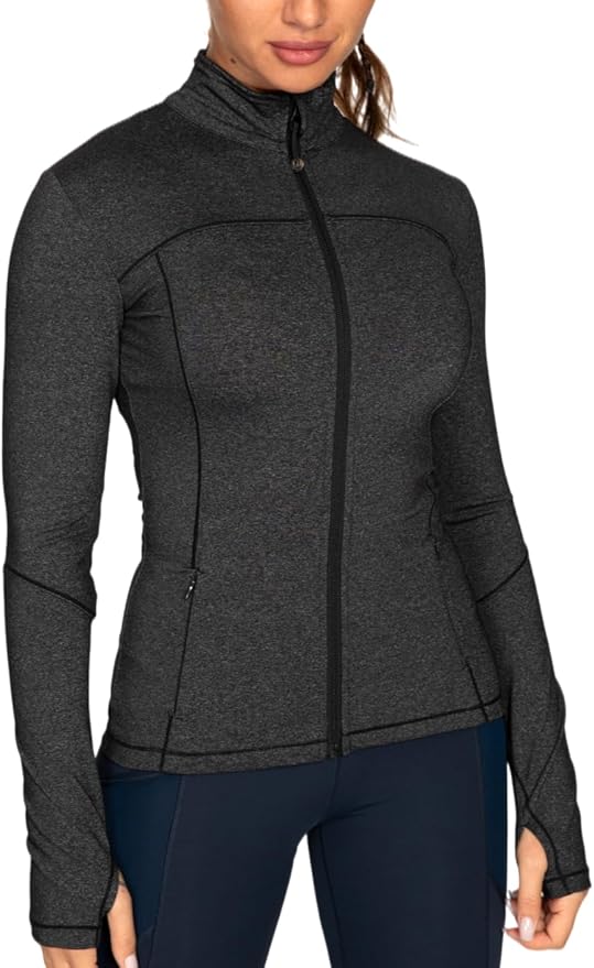 GYM RAINBOW Workout Jackets for Women Athletic Jacket Spring Running Yoga Jackets