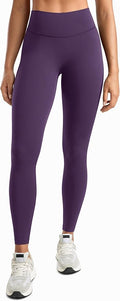 INGIA Womens High Waisted No Front Seam Lounge Yoga Legging 25" Workout Tummy Control Gym Yoga Pants