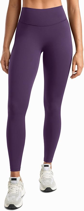 INGIA Womens High Waisted No Front Seam Lounge Yoga Legging 25" Workout Tummy Control Gym Yoga Pants