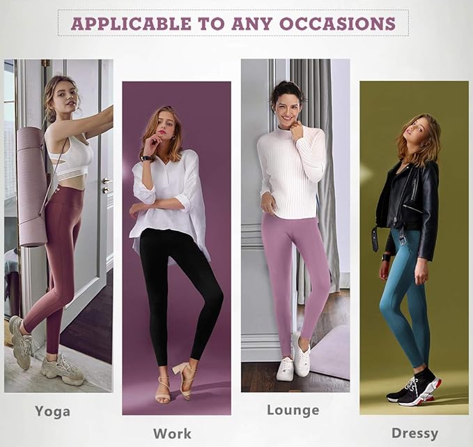 IUGA High Waisted Leggings for Women Running Workout Leggings with Inner Pocket Yoga Pants for Women