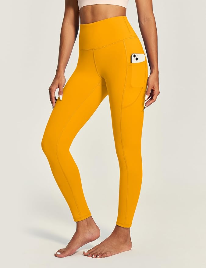 IUGA High Waist Yoga Pants with Pockets, Leggings for Women Tummy Control, Workout Leggings for Women 4 Way Stretch