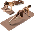 PAIDU Foldable Fitness Yoga Mat | 2/5" (10MM) Extra Thick | SGS Certified Non-Slip TPE | 75x26" Extra Long-Wide | Portable & Easy Store | for Yoga, Pilates, Home Gym & Full-Body Workouts