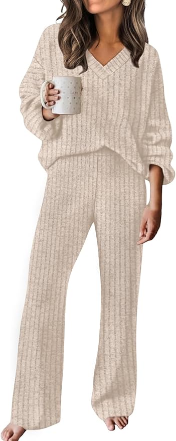 RUMIA Lounge Sets for Women 2026 Vacation Matching Track Suits Sweater Fall Outfits (S-2XL)