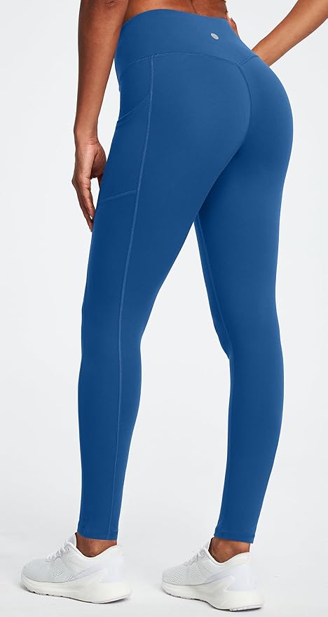 Heathyoga Leggings with Pockets for Women Tummy Control High Waisted Yoga Pants with Pockets for Women Workout Leggings