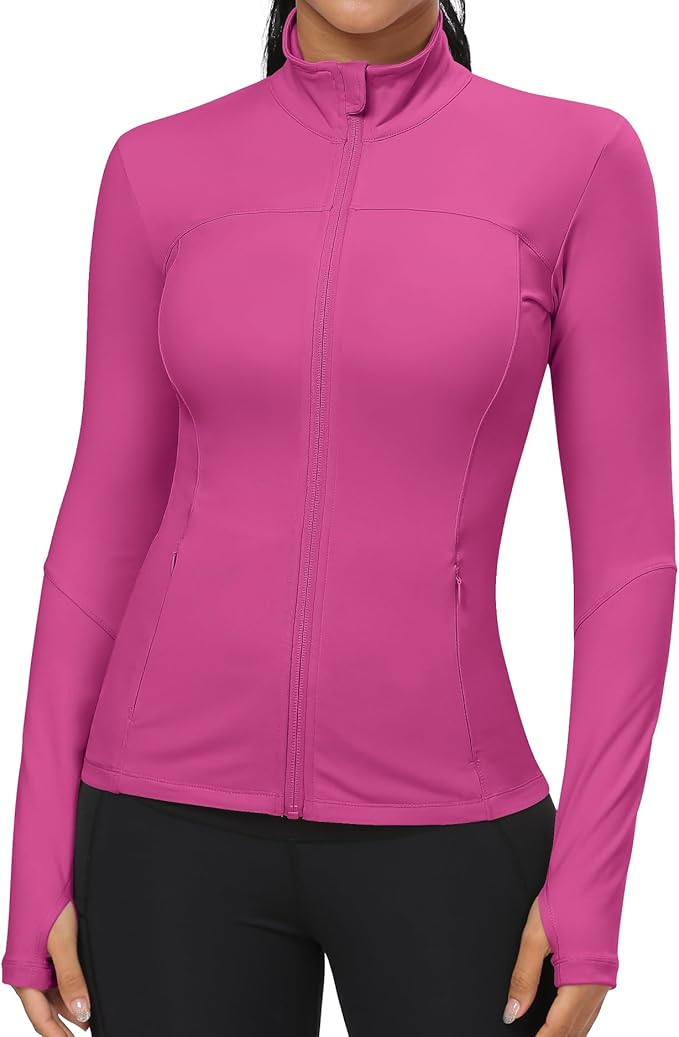 GYM RAINBOW Workout Jackets for Women Athletic Jacket Spring Running Yoga Jackets