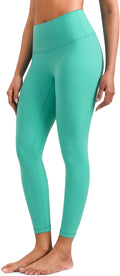 Colorfulkoala Dreamlux No Front Seam Leggings for Women 25"/28" Inseam, High Waisted Buttery Soft Yoga Pants