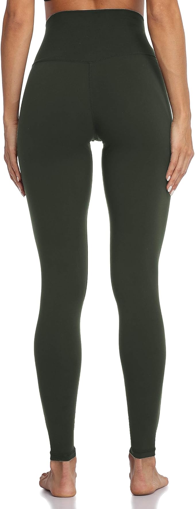 Colorfulkoala Women's High Waisted Tummy Control Workout Leggings Full Length Ultra Soft Yoga Pants 28"