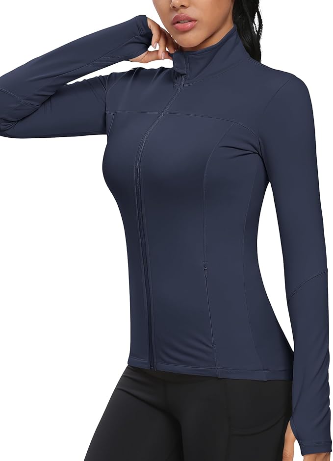 GYM RAINBOW Workout Jackets for Women Athletic Jacket Spring Running Yoga Jackets