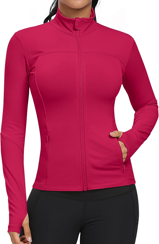 GYM RAINBOW Workout Jackets for Women Athletic Jacket Spring Running Yoga Jackets