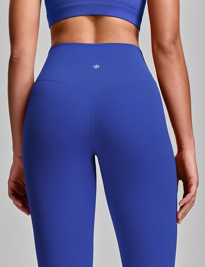 HeyNuts Yoga Pro Leggings 25'', Light to Medium Support, Buttery Soft 7/8 Lounge Yoga Pants