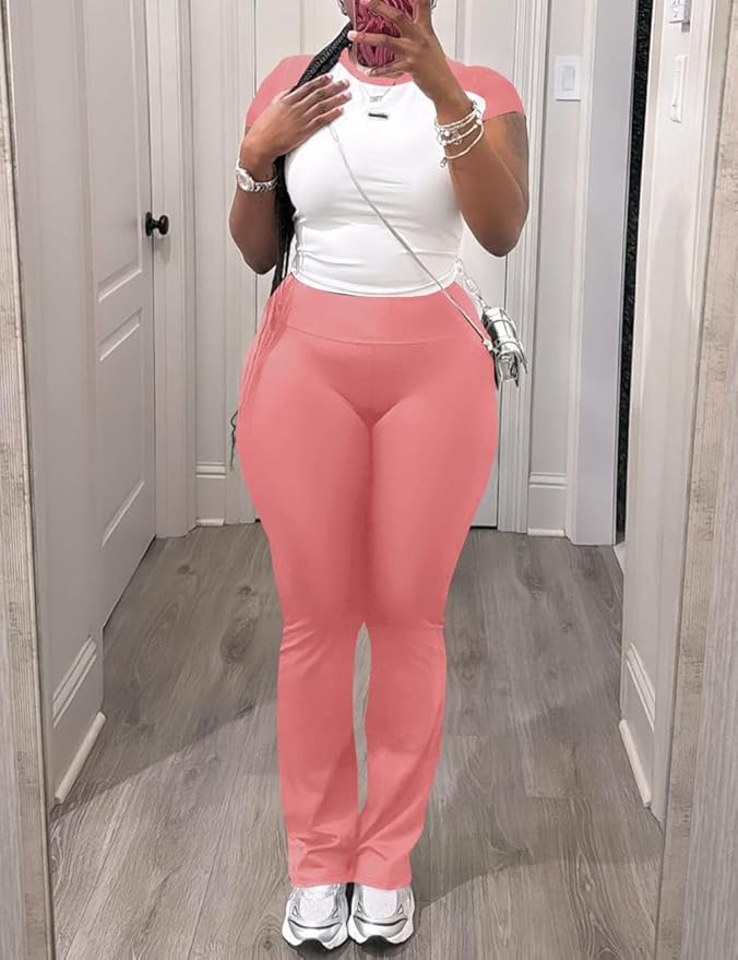 Nimsruc 2 Piece Outfits for Women Casual Sweat Sets