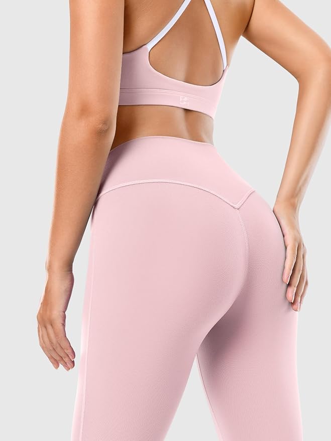 2 Piece Workout Sets for Women, Camisole Square Neck Tops & Seamless Leggings, Gym Yoga Pilates Outfits