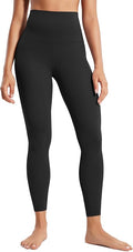 CRZ YOGA Butterluxe Super High Waist Leggings 25"- Buttery Soft Womens Yoga Pants Workout Over Belly