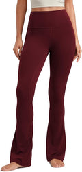 CRZ YOGA Butterluxe Mini Flared Leggings 30"/31.5"/33'' - High Waist Bootcut Casual Lounge Women Yoga Pants with Pocket