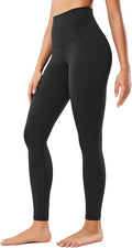 CRZ YOGA Women's Hugged Feeling Compression Leggings - Thick High Waisted Workout Leggings 25"