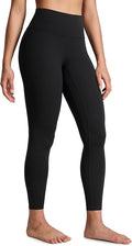 CRZ YOGA SculptAir No Front Seam Yoga Leggings 25" - High Waisted Womens Pants Workout Pilates Athletic V Back Buttery Soft