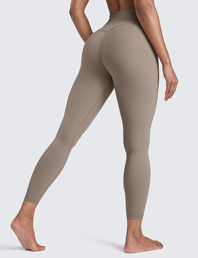 CRZ YOGA Butterlift Workout Leggings 25" - High Waisted Pilates Gym Athletic Womens Yoga Pants Buttery Soft