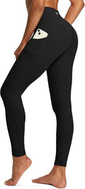 IUGA High Waist Yoga Pants with Pockets, Leggings for Women Tummy Control, Workout Leggings for Women 4 Way Stretch
