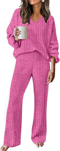 RUMIA Lounge Sets for Women 2026 Vacation Matching Track Suits Sweater Fall Outfits (S-2XL)