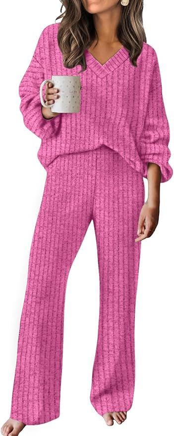 RUMIA Lounge Sets for Women 2026 Vacation Matching Track Suits Sweater Fall Outfits (S-2XL)