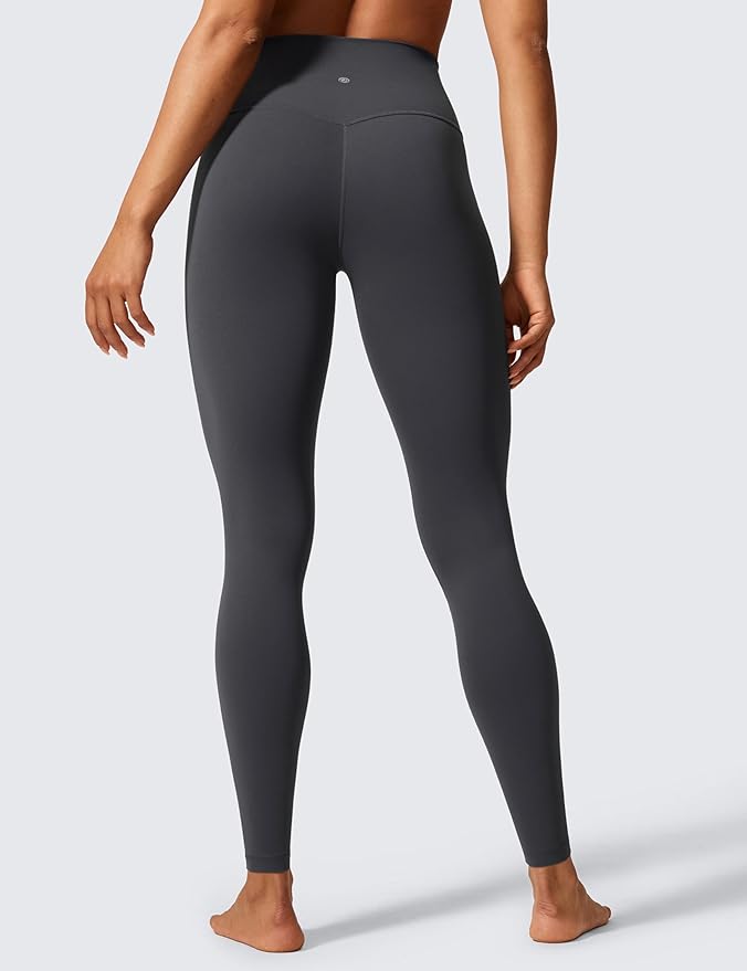 CRZ YOGA Butterlift Workout Leggings 28" - High Waisted Pilates Gym Athletic Womens Yoga Pants Buttery Soft