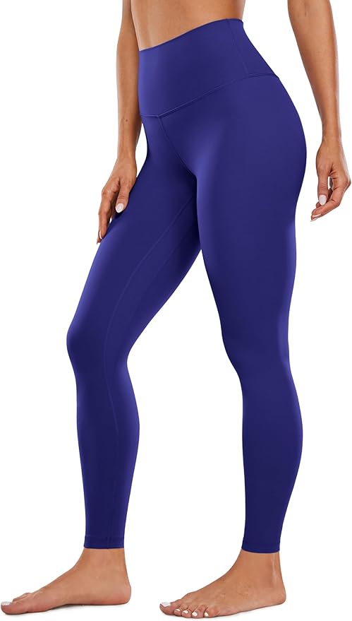 CRZ YOGA Womens Butterluxe High Waisted Yoga Leggings 28" - Double Seamed Buttery Soft Comfy Athletic Gym Workout Pants