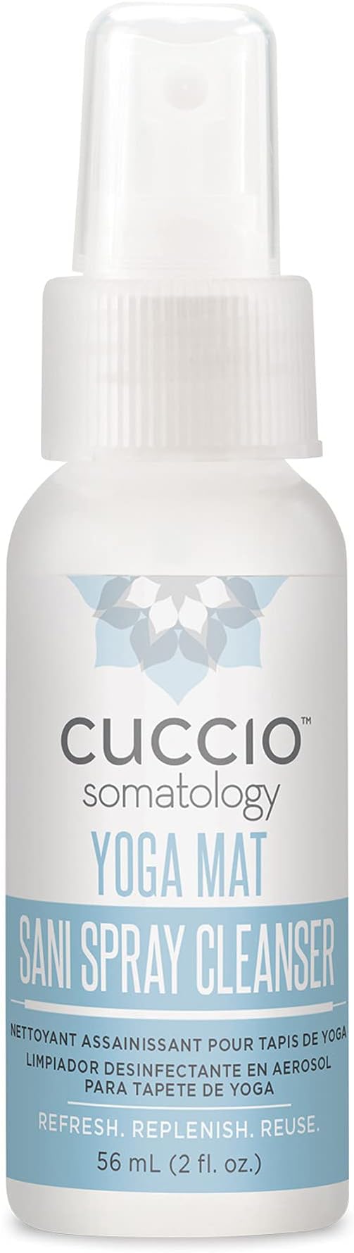 cuccio SOMATOLOGY Yoga Mat Sani Spray Cleanser, Single