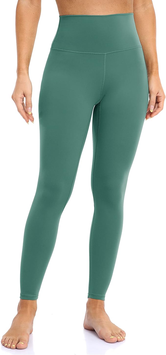 YUNOGA Women's Ultra Soft High Waisted Seamless Leggings Tummy Control Yoga Pants