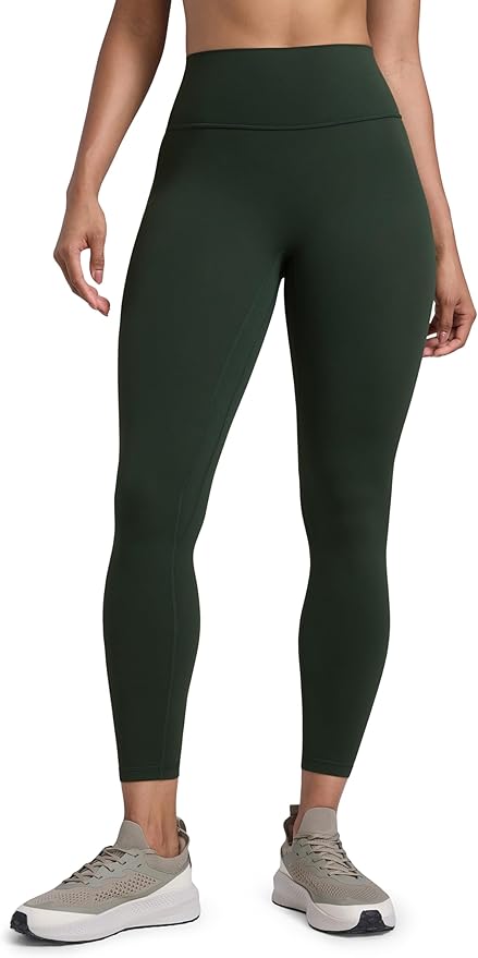 CRZ YOGA Secretsculpt Butterlift Workout Leggings 25" - No Front Seam High Waisted Womens Yoga Pants Booty Scrunch Butt