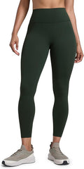 CRZ YOGA Secretsculpt Butterlift Workout Leggings 25" - No Front Seam High Waisted Womens Yoga Pants Booty Scrunch Butt